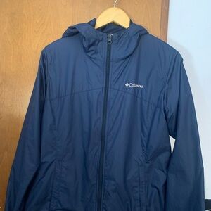 Columbia Deep Blue Outdoor wind  breaker  Jacket
